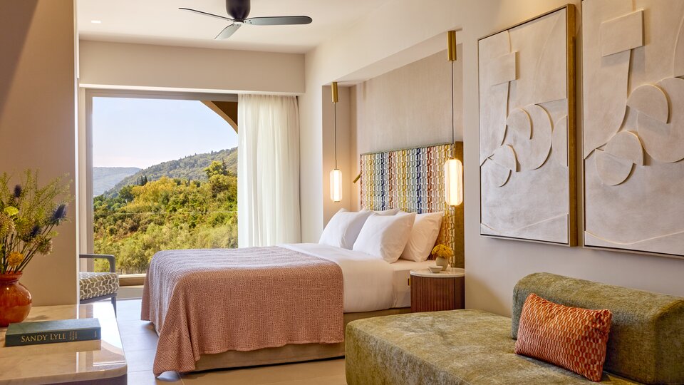 Tiara Holidays - Avali Mar-Bella - Deluxe Double Room Sea View - spavaća soba